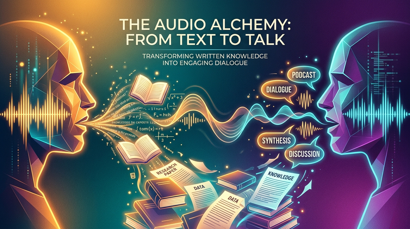 Beyond Text Summaries: How Google NotebookLM Turned Documents Into Conversational AI Podcasts